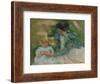 Mother Playing with Child, c.1897-Mary Stevenson Cassatt-Framed Giclee Print