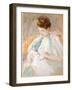 Mother Rose Nursing Her Child, c.1900-Mary Stevenson Cassatt-Framed Giclee Print