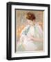 Mother Rose Nursing Her Child, c.1900-Mary Stevenson Cassatt-Framed Giclee Print