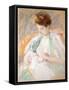 Mother Rose Nursing Her Child, c.1900-Mary Stevenson Cassatt-Framed Stretched Canvas