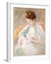 Mother Rose Nursing Her Child, c.1900-Mary Stevenson Cassatt-Framed Giclee Print