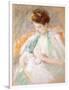 Mother Rose Nursing Her Child, c.1900-Mary Stevenson Cassatt-Framed Giclee Print