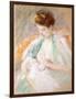 Mother Rose Nursing Her Child, c.1900-Mary Stevenson Cassatt-Framed Giclee Print