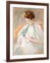 Mother Rose Nursing Her Child, c.1900-Mary Stevenson Cassatt-Framed Giclee Print