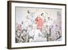 Mother Russia Being Sacrificed on the Altar of Bolshevism, 1917-null-Framed Giclee Print