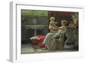 Mother's Darling-Guglielmo Zocchi-Framed Giclee Print