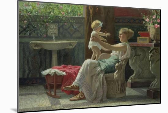 Mother's Darling-Guglielmo Zocchi-Mounted Giclee Print