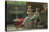Mother's Darling-Guglielmo Zocchi-Stretched Canvas