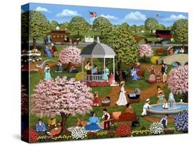 Mother’s Day at the Park-Sheila Lee-Stretched Canvas