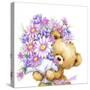 Mother’s Day Bear-MAKIKO-Stretched Canvas