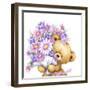 Mother’s Day Bear-MAKIKO-Framed Giclee Print