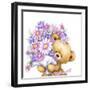 Mother’s Day Bear-MAKIKO-Framed Giclee Print