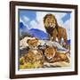 Mother's Gone A-Hunting, from 'Focus on Baby Animals'-G. W Backhouse-Framed Giclee Print