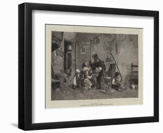 Mother's Ill-Gaetano Chierici-Framed Giclee Print