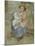 Mother's Joy, c.1885-Pierre-Auguste Renoir-Mounted Giclee Print