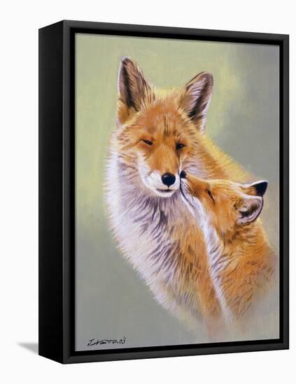 Mother’S Love-Joh Naito-Framed Stretched Canvas