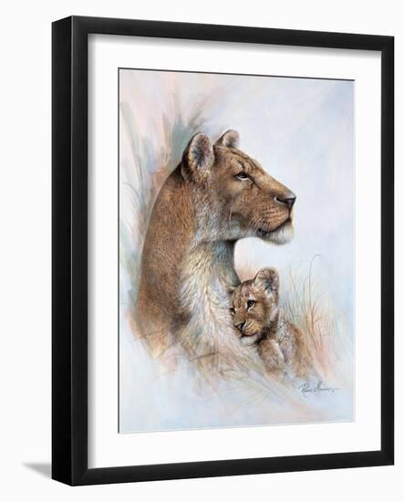 Mother's Pride-Ruane Manning-Framed Art Print