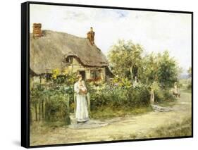 Mother's Welcome-Henry John Yeend King-Framed Stretched Canvas