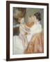 Mother, Sara and the Baby-Mary Cassatt-Framed Giclee Print