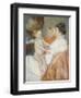 Mother, Sara and the Baby-Mary Cassatt-Framed Giclee Print