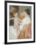 Mother, Sara and the Baby-Mary Cassatt-Framed Giclee Print