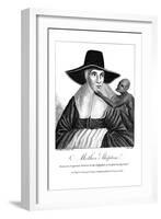 Mother Shipton (1488-C156) English Witch and Prophetess, 1804-John Scott-Framed Giclee Print
