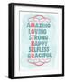 Mother Sign I-N. Harbick-Framed Art Print