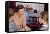 Mother Talking with Children before Dinner-William P. Gottlieb-Framed Stretched Canvas