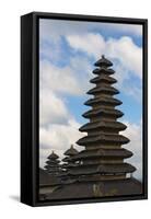 Mother Temple of Besakih, Bali, Indonesia-Keren Su-Framed Stretched Canvas