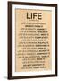 Mother Teresa Life Quote Poster-null-Framed Premium Giclee Print