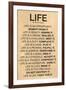 Mother Teresa Life Quote Poster-null-Framed Premium Giclee Print