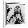 Mother Teresa of Calcutta Prays During a Religious Service-null-Framed Photographic Print