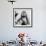 Mother Teresa of Calcutta Prays During a Religious Service-null-Framed Photographic Print displayed on a wall