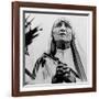 Mother Teresa of Calcutta Prays During a Religious Service-null-Framed Photographic Print