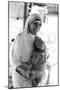 Mother Teresa with a Baby-null-Mounted Photographic Print