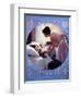 Mother Tucking Children into Bed-Norman Rockwell-Framed Premium Giclee Print