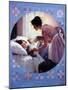 Mother Tucking Children into Bed-Norman Rockwell-Mounted Giclee Print