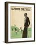 Mother Watches Game-B Baucour-Framed Art Print