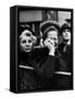 Mother Weeping After Saying Goodbye to Her Serviceman Son at Pennsylvania Station-Alfred Eisenstaedt-Framed Stretched Canvas