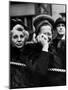 Mother Weeping After Saying Goodbye to Her Serviceman Son at Pennsylvania Station-Alfred Eisenstaedt-Mounted Photographic Print