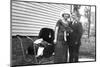 Mother with Best Friend at Baby Shower, Ca. 1925-null-Mounted Photographic Print