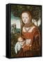 Mother with Child, C. 1525-Lucas Cranach the Elder-Framed Stretched Canvas