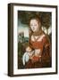 Mother with Child, C. 1525-Lucas Cranach the Elder-Framed Giclee Print