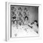 Mother with Children at the Dinner Table, Ca. 1962-null-Framed Photographic Print