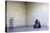 Mother with Her Dead Son, Statue by Käthe Kollwitz, Neue Wache, Berlin, Germany-Felipe Rodriguez-Stretched Canvas