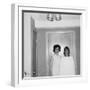 Mother with Her Grade School Graduate Daughter, Ca. 1966-null-Framed Photographic Print