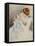 Mother with Left Hand Holding Sara's Chin-Mary Cassatt-Framed Stretched Canvas