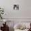 Mother with Son and Daughter in Living Room, Ca. 1960-null-Photographic Print displayed on a wall