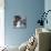 Mother with Son and Daughter in Living Room, Ca. 1960-null-Photographic Print displayed on a wall