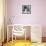 Mother with Son and Daughter in Living Room, Ca. 1960-null-Framed Photographic Print displayed on a wall